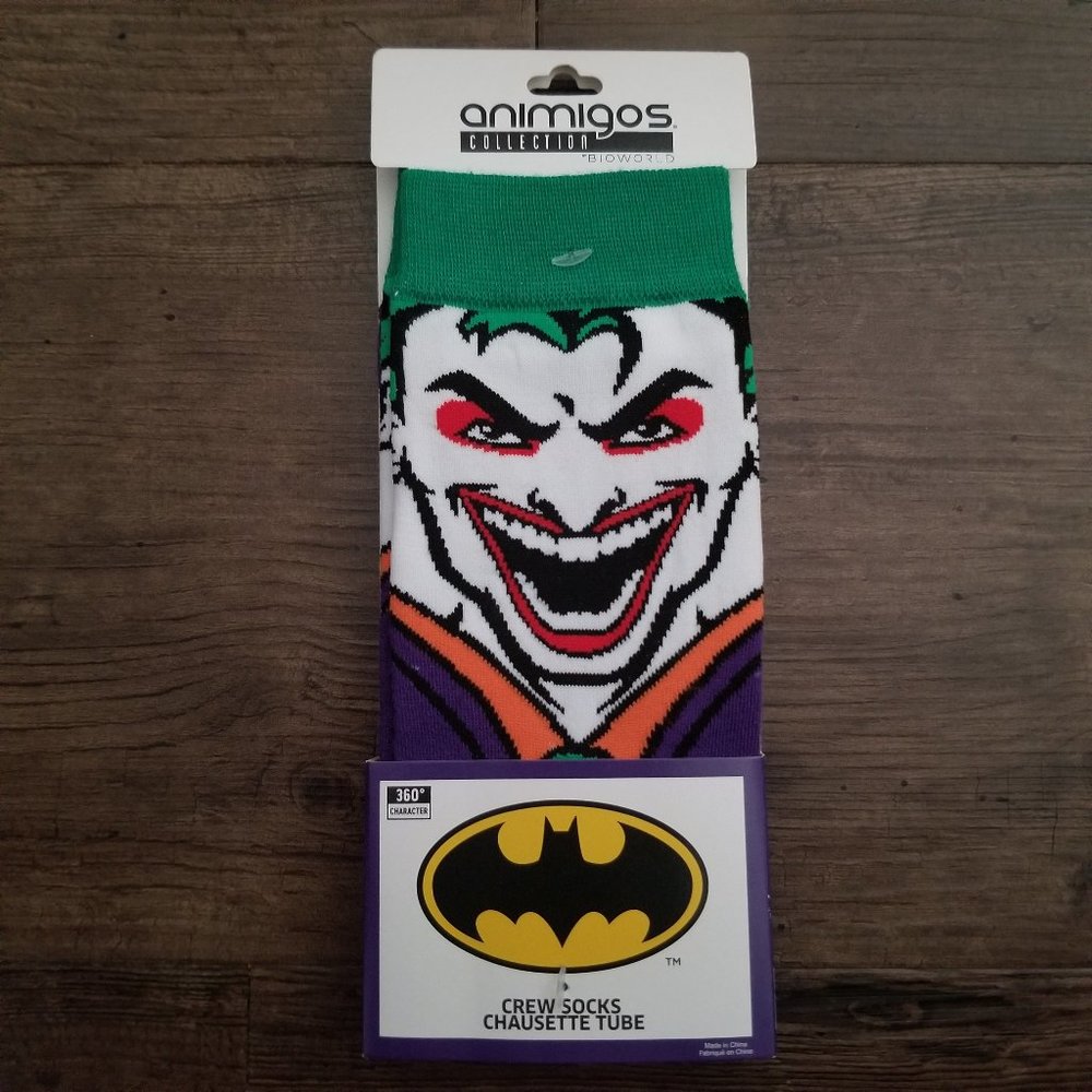 DC Comics Joker 360 Crew Socks